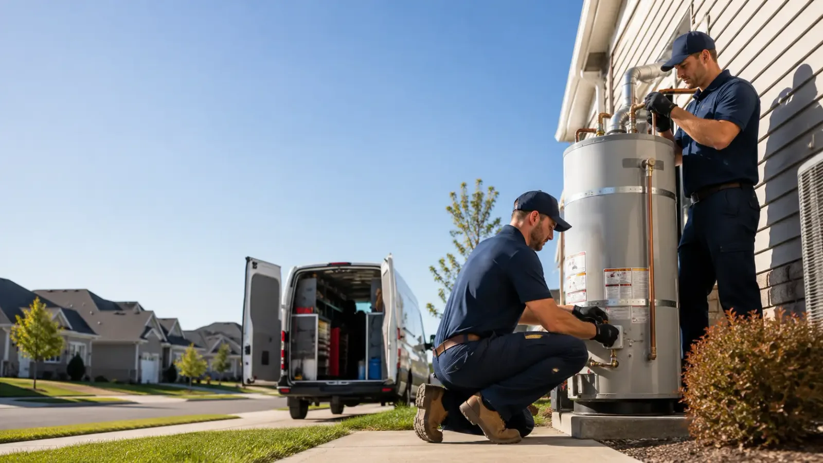 Water Heater Installation in Ellendale, MN